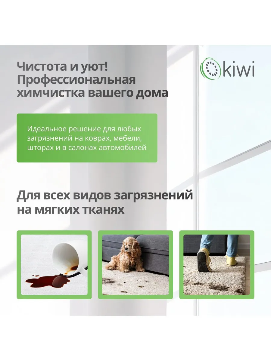 KIWI & Aprilla Моющий пылесос для мебели и ковров химчистка