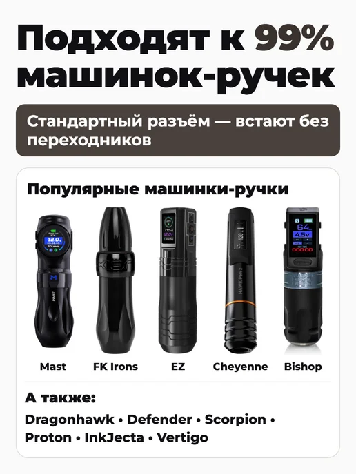 EZ Tattoo 14RS filter картриджи иглы для тату машинки 1214RS, 10 шт, фото 3