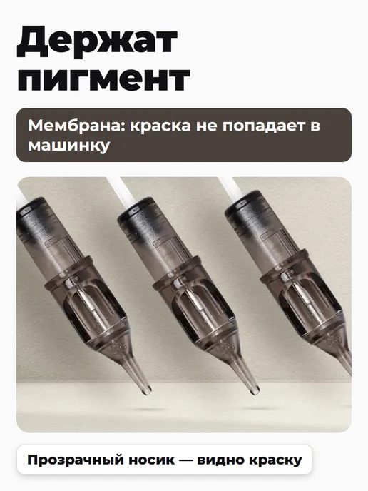 EZ Tattoo 14RS filter картриджи иглы для тату машинки 1214RS, 10 шт, фото 8