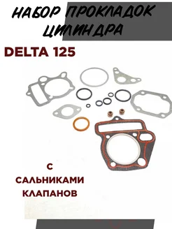 Набор прокладок цилиндра Delta 125(малый)