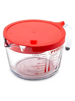 Мерный кувшин с крышкой 1л PYREX