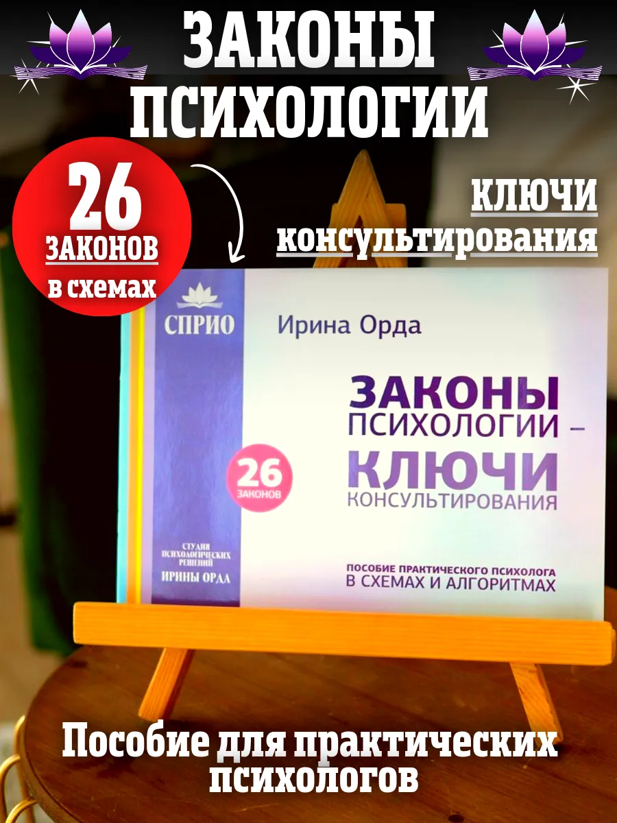 Пособие в схемах "Законы психологии" И.И.Орда