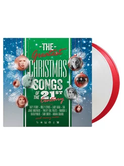 The Greatest Christmas Songs White and Red Vinyl (2LP)