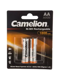 Аккумулятор Camelion AA 1800 mAh (уп 2 шт)