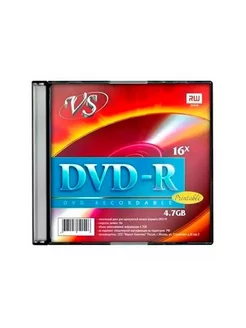 Диск VS DVD-R 4 7 GB 16x SL 5 Ink Print