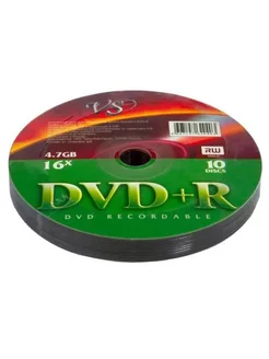 Диск VS DVD+R 4 7 GB 16x Shrink 10