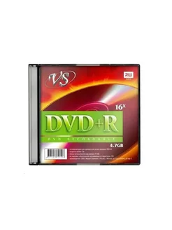 Диск VS DVD+R 4 7 GB 16x SL 5