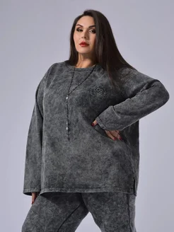 Лонгслив варенка большие размеры ANNTALE plus size 266962951 купить за 4 712 ₽ в интернет-магазине Wildberries