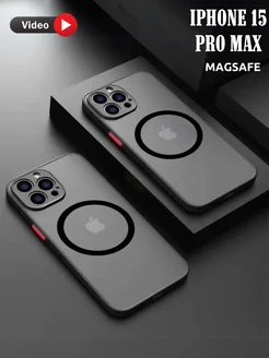 Чехол на iPhone 15 Pro Max с магнитом MagSafe