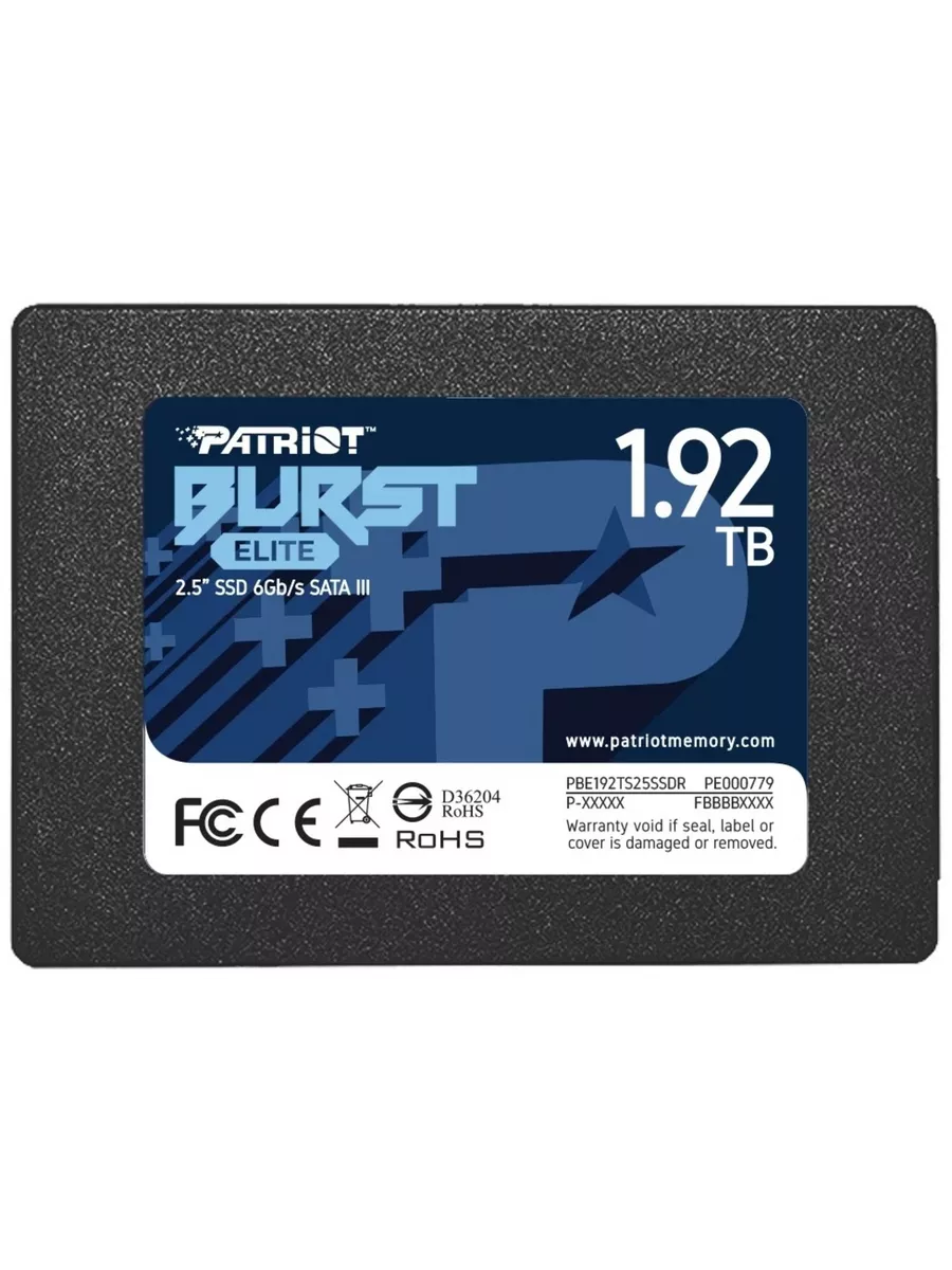 Твердотельный накопитель SSD 1920 Gb SATA PBE192TS25SSDR
