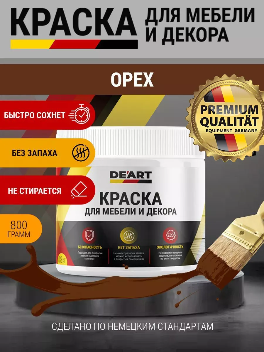 Акриловая краска для мебели из дерева