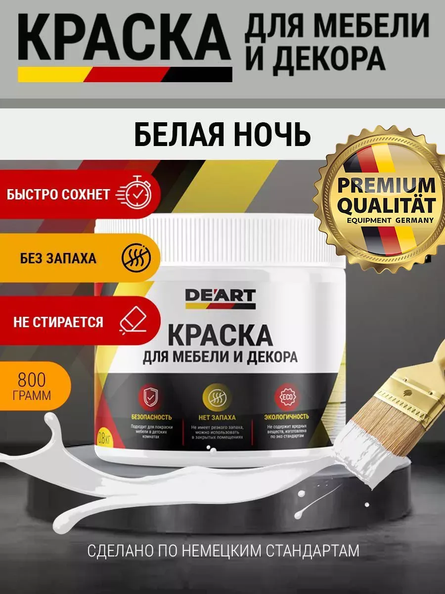 Акриловая краска для мебели из дерева