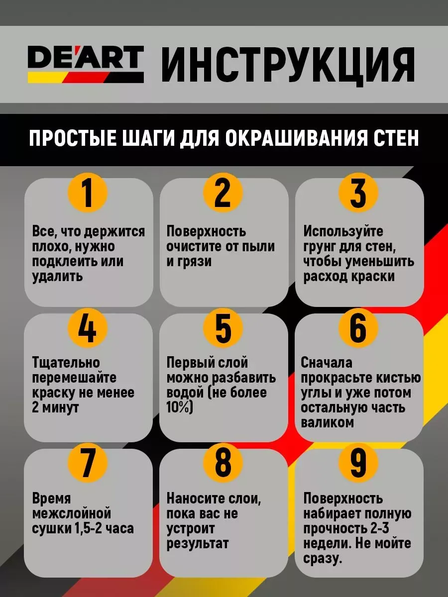 Краска для стен и обоев,серая фото 7