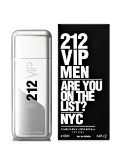 CAROLINA HERRERA 212 Vip Men ARE YOU ON THE LIST 100 мл