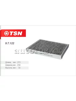 Фильтр салонный, угольный TSN 9.7.122 TSN 267252276 купить за 848 ₽ в интернет-магазине Wildberries