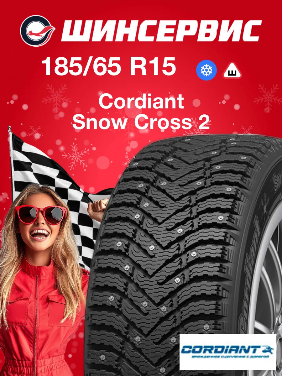 Шины зимние 185 65 r15 92T Snow Cross 2