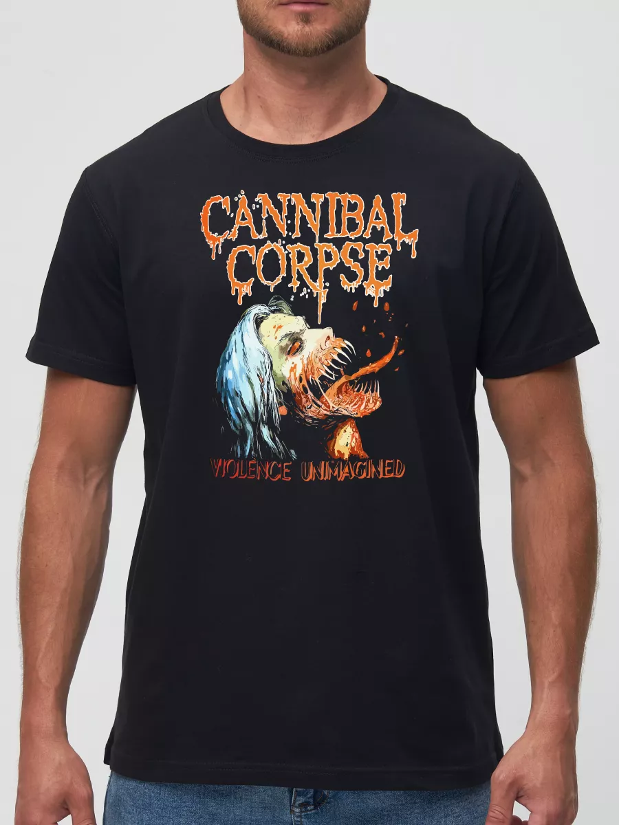 Футболка Cannibal corpse метал