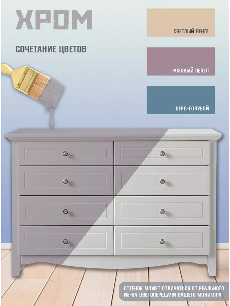 Краска для мебели и декора,хром фото 2