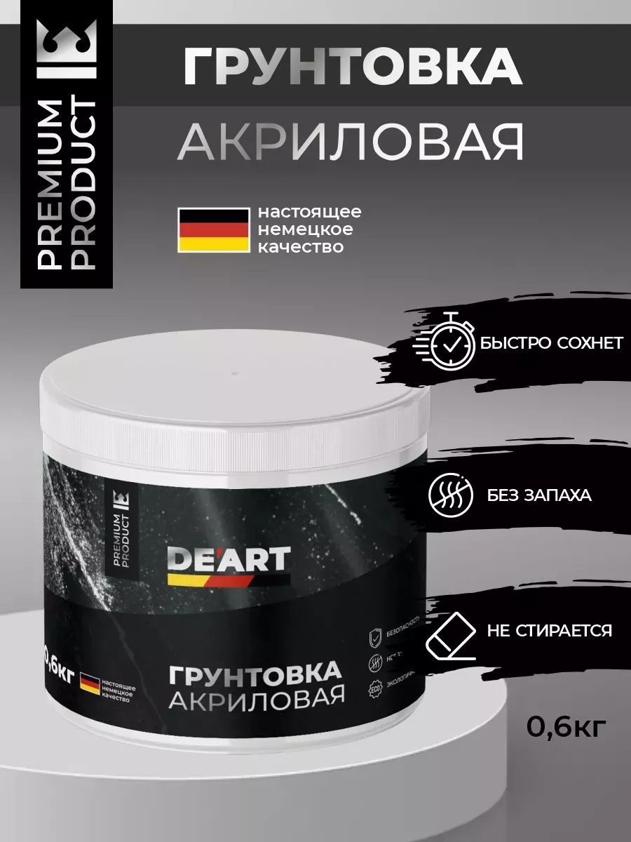 Грунт акриловый для мебели и дерева премиальная