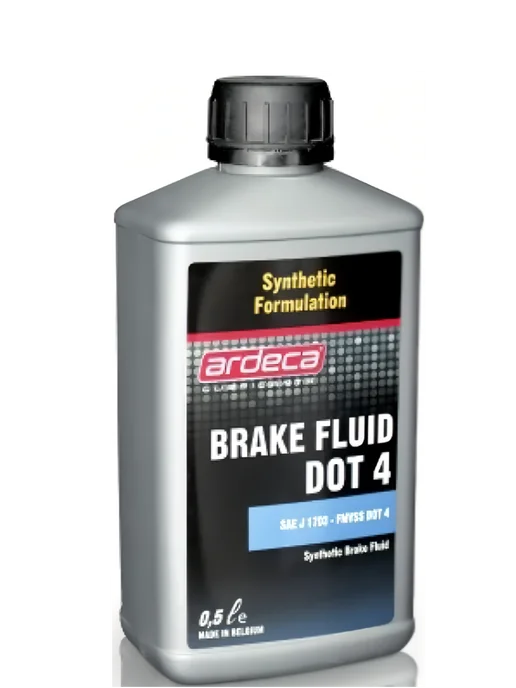 ARDECA Синтетическая тормозная жидкость BRAKE FLUIDE DOT 4, 0,5Л, 0,5 л