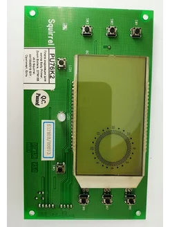 Плата индикации DTM13B v5.0 PU76K2