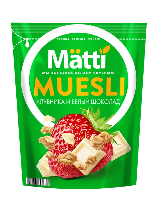 Matti Мюсли с Бананом и Шоколадом, 250г, 250 г, фото 8