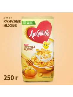 Хлопья кукурузные медовые, 250 г