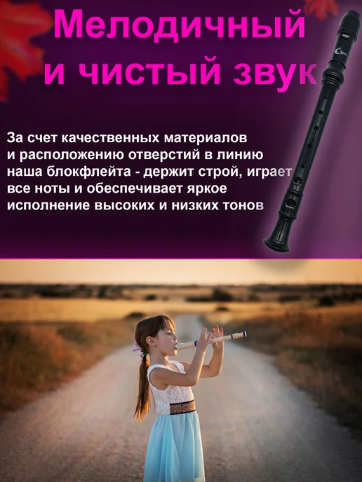 Check POINT Блокфлейта сопрано - музыкальный инструмент для детей, вариант, фото 2