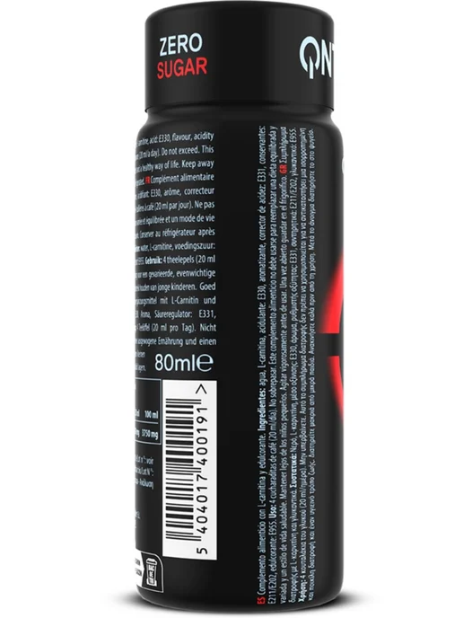 QNT L-CARNITINE 3000 XXL 12 x 80 мл, Красные фрукты, 12x80, фото 5