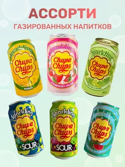 Газированный напиток Лимонад Чупа Чупс набор 6 шт Chupa Chups drinks 267604100 купить за 1 160 ₽ в интернет-магазине Wildberries