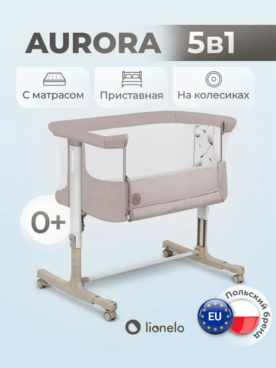 Приставная кроватка для новорожденного