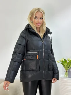 Куртка зимняя оверсайз MINKY SHOP 267609758 купить за 2 707 ₽ в интернет-магазине Wildberries