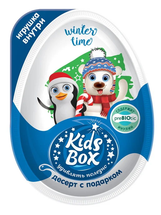 Конфитрейд Кидсбокс Winter time Десерт с подарком, 16 шт по 20г, 16 шт, 20 г, фото 2