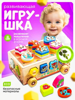 Развивающая игрушка сортер монтессори для малышей