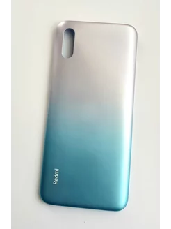 Задняя крышка Xiaomi Redmi 9a голубая