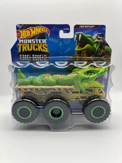 Монстр-трак Big Rigs Cage Rattler Monster Trucks HWN92