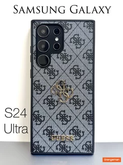 Чехол на Samsung Galaxy S24 Ultra с принтом Guess