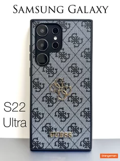 Чехол на Samsung Galaxy S22 Ultra с принтом Guess