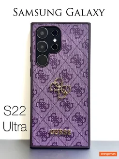 Чехол на Samsung Galaxy S22 Ultra с принтом Guess