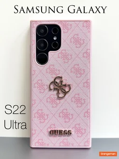 Чехол на Samsung Galaxy S22 Ultra с принтом Guess