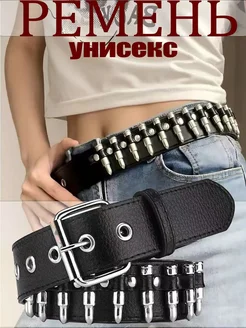 Ремень черный патронташ пояс панк y2k Цици 267712711 купить за 473 ₽ в интернет‑магазине Wildberries