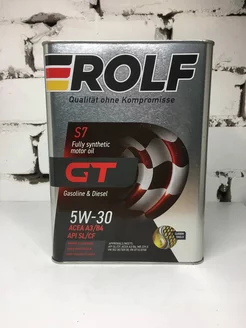 Масло моторное Рольф GT SAE 5W-30 A3 B4, 4л