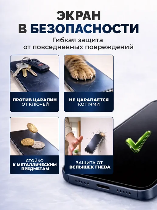 DUO-DU Гидрогелевая пленка Honor X9C 1шт гл, 2 шт, фото 6