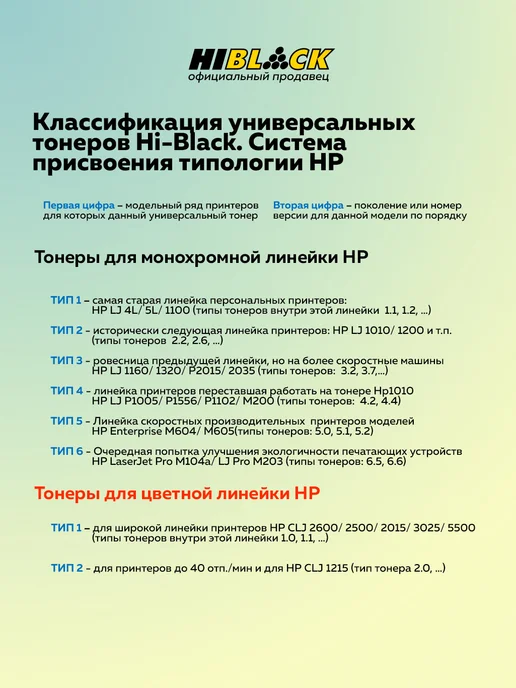 Hi-Black Тонер HP LJ 1010 1012 1015 1020 1022 Тип 2.2 110 г, 110 г, фото 3