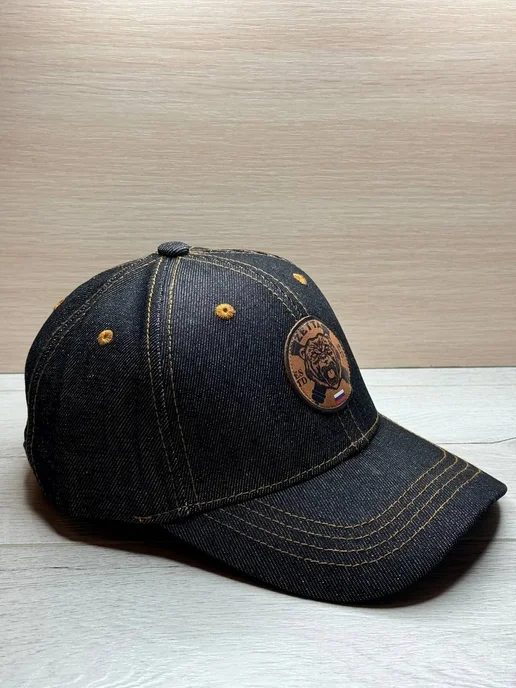 DENIM BEEDEN BD STUDS DAMAGE CAP 1074⑨ BBD Ripped Piercing Custom Denim Cap (White) - BLACKBLOND