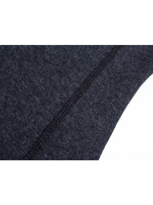 S.P.A.WEAR Лонгслив с начёсом утепленный, черный, фото 4