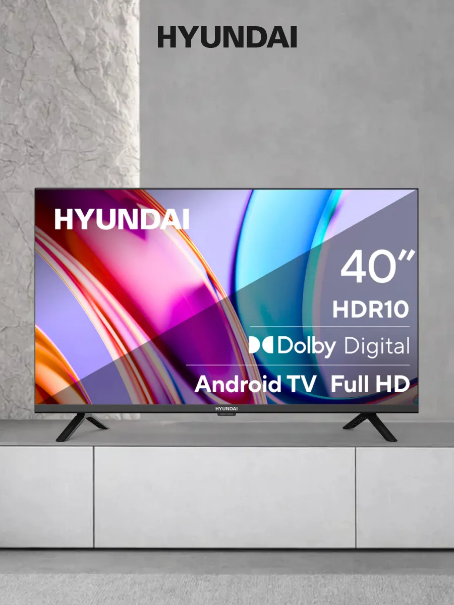 Телевизор 40 дюймов Смарт FHD Android TV