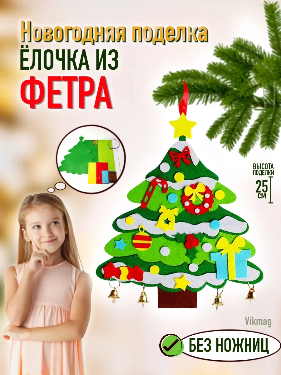Новогодняя поделка елочка