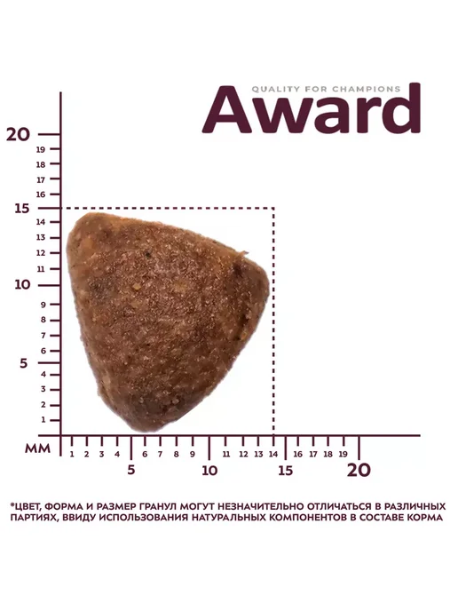 Сухой корм AWARD Hypo Белой для собак, взрослые, рыба, 2 кг, фото 6