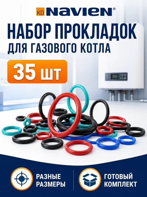 PremierComponents Комплект прокладок Navien Ace, Deluxe, 35 шт, 35 шт